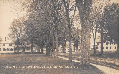 Пощенска картичка от Ньюфейна, щата Върмонт