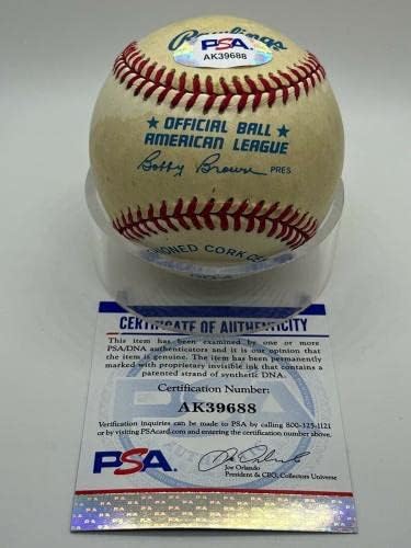 Домашни любимци Листач Милуоки Брюэрз Подписа Автограф Официален представител на OMLB Baseball PSA DNA * 8 бейзболни топки с автографи