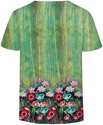 Лятна Есенна Памучен Женска Тениска С Къс Ръкав 2023 Vneck Графична Блуза за Късна Закуска, Тениска за Момичета ZV ZV