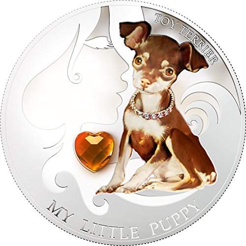 2013 на Фиджи - Кучета и Котки - брой 3 - Малкото Ми Кученце - Една Териер - 1 унция - Сребърна монета - 2 долара, без да се прибягва