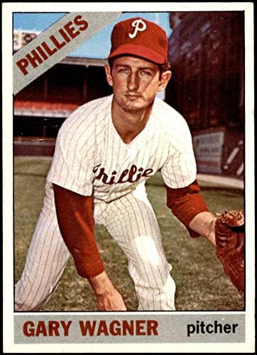 1966 Topps # 151 Гари Вагнер Филаделфия Филис (Бейзболна картичка) EX/MT+ Филис