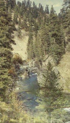 Пилообразные планината, Пощенска Картичка в щата Айдахо