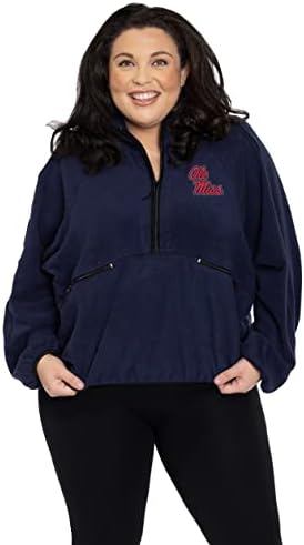 Дамски колекция Flying Colors NCAA | Пуловер с цип на четвърт инч