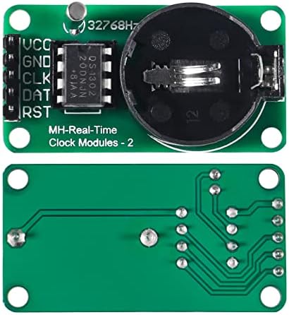 ACEIRMC 6шт DS1302 Модул Часа в Реално Време, висока инжекция Разработване на Зелено за Arduino AVR ARM