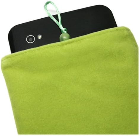 Калъф BoxWave, който е Съвместим с Plum Optimax 12 (Case by BoxWave) - Кадифена торбичка, калъф от мека велюровой плат с завязками за