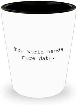Подарък анализи на данни - Чаша за анализ на данни - Подарък специалист по обработка на данни - Забавната наука за данни - Свят се нуждае