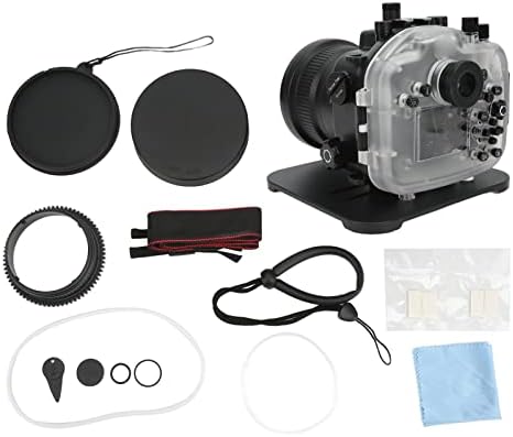 Корпус за камера Sanpyl за Гмуркане, Водоустойчив на дълбочина 40 м IPX8, Водоустойчив Калъф за фотоапарат за подводно гмуркане за A7S