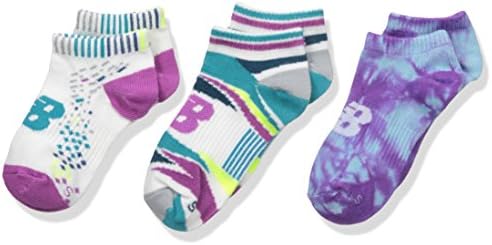 Чорапи New Balance Kids Унисекс от 3 опаковки с ниско деколте, Смесени и съвпадение