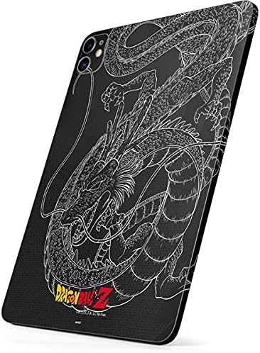 Стикер на таблет Skinit, съвместима с iPad Pro 12,9 инча (2021) - Официално Лицензиран дизайн на Dragon Ball Z с отрицателно Shenron