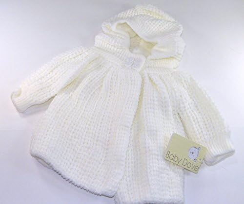 Вязаный сако-пуловер на Baby Dove (в стил Пуканки) на една кука с качулка - Добра Елегантен сако-пуловер