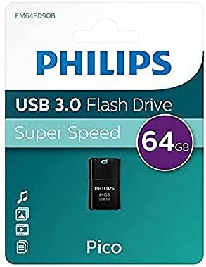 Устройство на флаш-памет, USB Philips Pico Edition 64 GB, USB 3.0