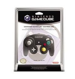 Контролер на Nintendo GameCube (черен) (обновена)