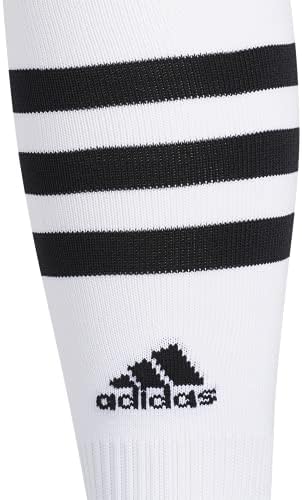 Футболни чорапи-обръчи адидас с 3 ивици (1 двойка) с дугообразной компресирани за надеждна засаждане