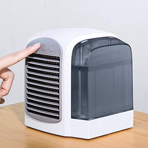 便利100 Преносими Климатици, един изпарителен Охладител за Въздух С 6 Степени на вятъра и led лека нощ, Персонален Мини-Fan Охлаждане на