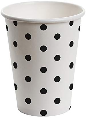 Комплект от картонени чаши Santa Barbara Design Studio - Бял на точки (опаковка от 2 броя)