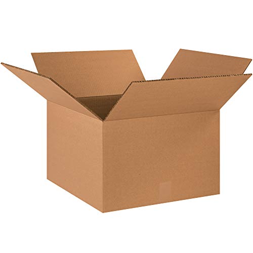Кутия с двойни стени Top Pack, 18 x 16 x 16, Крафт (опаковка от 10 броя)
