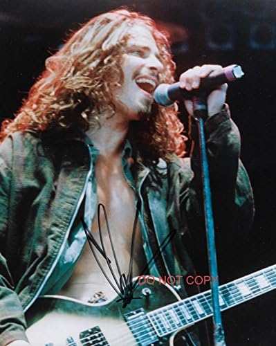Отпечатване на снимка с автограф на Крис Корнел # 2 RP Soundgarden Audioslave
