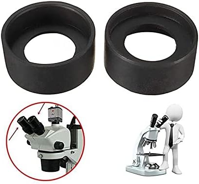 Аксесоари за микроскоп 2 бр./компл. Капак за фокусиращ диаметър 34 мм, Защитни очила за стереомикроскопа, Лабораторни консумативи (Цвят: