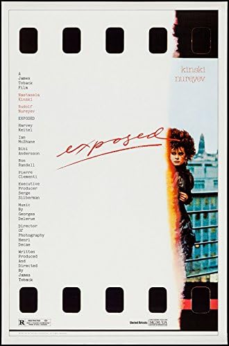 ЭКСПОНИРОВАННЫЙ Оригинален Плакат на филма 27x41 Размер на Една листа В Ролка 1983 Катя Kinsky Рядка