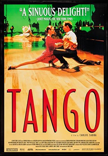 ТАНГО - 27 x40 Оригинален Плакат на филма На Един Лист 1998 Рядко Танц