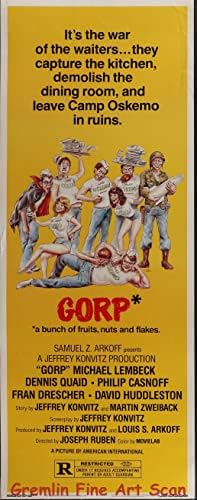 GORP 1980 - Ретро Театрален Плакат-поставяне на филма с Майкъл Лембеком, Денис Куэйдом, Фран Дрешър в главните роли