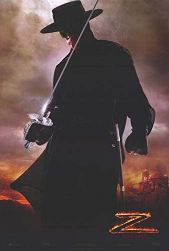Плакат на филма Легендата за Зоро 2005 г., заснет предварително, 11x17