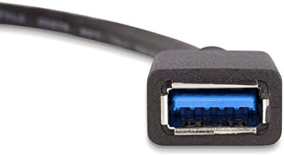 Кабел BoxWave, който е съвместим с Samsung Galaxy A72 (кабел от BoxWave) - адаптер за разширяване на USB, добавете свързано към USB обзавеждане
