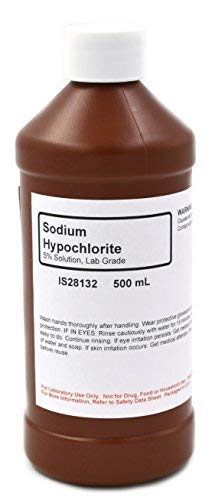 Лабораторен 5% отговарят гипохлорит натрий, 500 мл - The Curated Chemical Collection