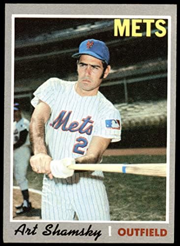 1970 Topps 137 Арт Шамски Ню Йорк Метс (Бейзболна картичка) ТНА Метс