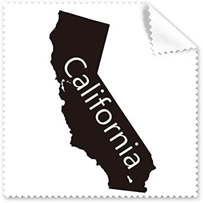 Схемата за карти на Съединените Щати Калифорния Плат За Почистване на Екрана на Телефона за Пречистване на Точки 5шт