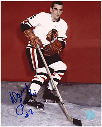 Снимка на Дани Левицки Чикаго Блекхоукс с автограф 8x10 - Снимки на НХЛ с автограф