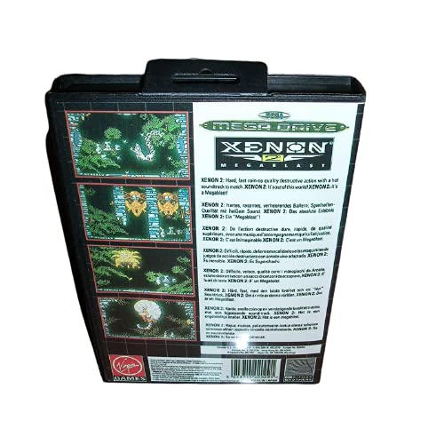Калъф Aditi Xenon 2 EU с кутия и ръководство за Потребителя За игралната конзола Sega Megadrive Genesis 16 бита MD Card (Японски калъф)
