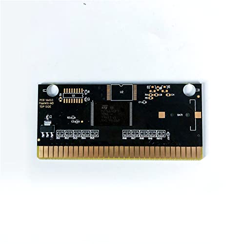 Aditi High Seas Havoc - САЩ Лейбъл Flashkit MD Безэлектродная златна Печатна платка за игралната конзола Sega Genesis Megadrive (без региона)