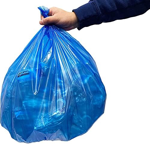 Сверхценные пакети Infinite Pack обем 13 литра за рециклиране (количество 500 броя), Сини Торби за боклук с обем 13 Литра - Торби за
