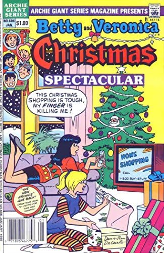 Списание серия Арчи Giant 606 (павилион за вестници) VF; Комикси Арчи | Бети Veronica Коледа Спектакъл