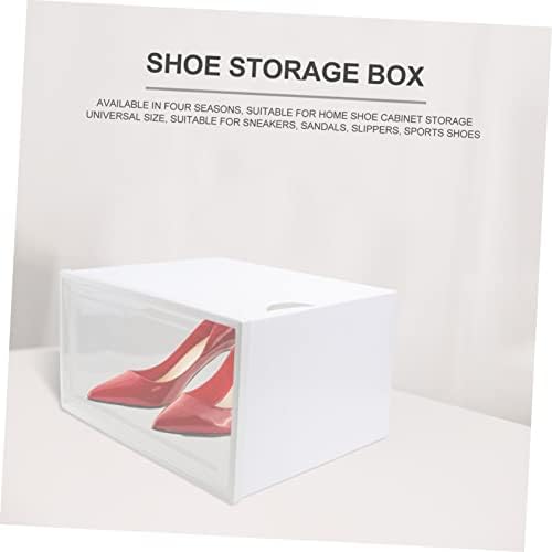 Zerodeko 1 бр. Кутия с Прозрачна Пластмасова Кутия за обувки Прозрачни Чекмеджета-Организаторите за Грим Прозрачни чекмеджета за дрехи,