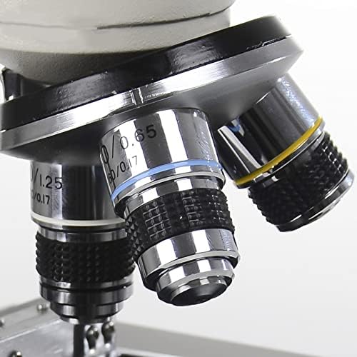 Комплект аксесоари за микроскоп за Възрастни Обектив микроскоп на 4X, 10X 20X 40X 100X 60X Разстояние между Lab Биологични микроскопи