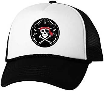 Визор Веселия Роджър шапка пиратски череп Ден на мъртвите шофьора шапка възстановяване на предишното положение шапка