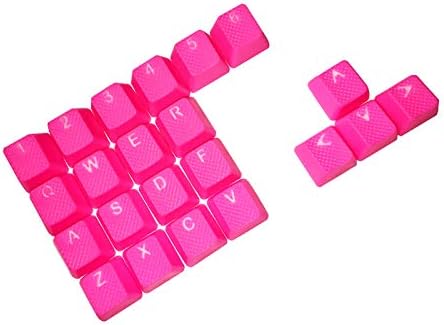Комплект гумени слот капачки за комбинации Тай-Hao с подсветка - 22 Клавишите за механични клавиатури Cherry MX, които са Съвместими