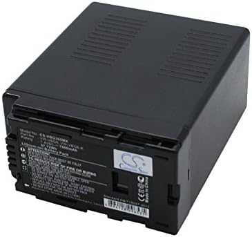 HGUIM 7800 mah/57.72 Wh Взаимозаменяеми батерия за Panasonic VW-VBG6, VW-VBG6GK, VW-VBG6-K, VW-VBG6PPK HDC-SX5EG-S, HDC-SX5GCS-S, HDC-SX5GK,