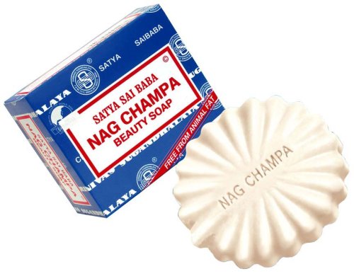 Естественият сапун Нхг Champa - Голямо, 150 гр (5 унции) Бар - Сатя Сай Баба