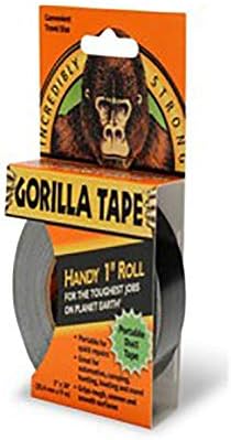Тиксо Gorilla 6100101-9, 1 x 10 ярда, черна, (Опаковка от 9 броя), 9 опаковки, 3 референтна рамка