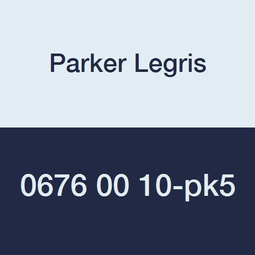 Паркър Legris 0676 00 10-Пластмасова ауспуси Legris 0676 00 10 pk5, 1/8жак BSPP (опаковка от 5 броя)