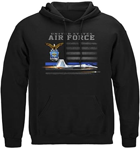 Качулки ВВС Erazor Bits, Памучни Якета с Патриотична Тематика на военновъздушните сили на САЩ