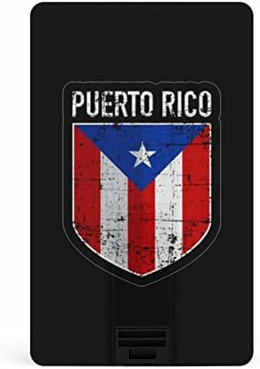 Флаг Пуерто Рико USB 2.0 Флаш устройства, Памет във формата На Кредитна карта