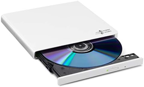 Външен DVD-диск Hitachi-LG Gp57Ew40 USB 2.0 Тънък Преносим DVD-Rw за презапис на cd-дискове за преносими компютри, настолни КОМПЮТРИ
