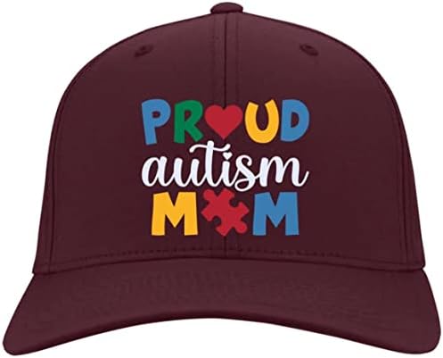 UrVog На Гордата Мама С Аутизъм, Месец Информираност За Аутизма, Капачка От Кепър Лента През Подарък На Майка Ми С Аутизъм