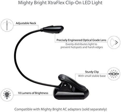 Led лампа-награда Mighty Bright 40450 XtraFlex, черен