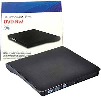 Външен DVD-диск, USB 3.0 адаптер Type-C Портативен CD/DVD +/-RW устройство, Устройство за презапис на DVD/CD ROM устройство, Съвместимо