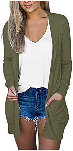 Пуловери за жени: Дамски Hoody с качулка с цип Дълъг ръкав, Ежедневни Блузи с джобове